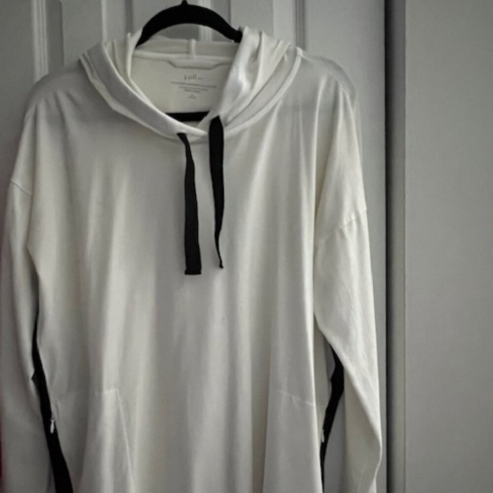 J. Jill Fit Progress Color Block Hoodie